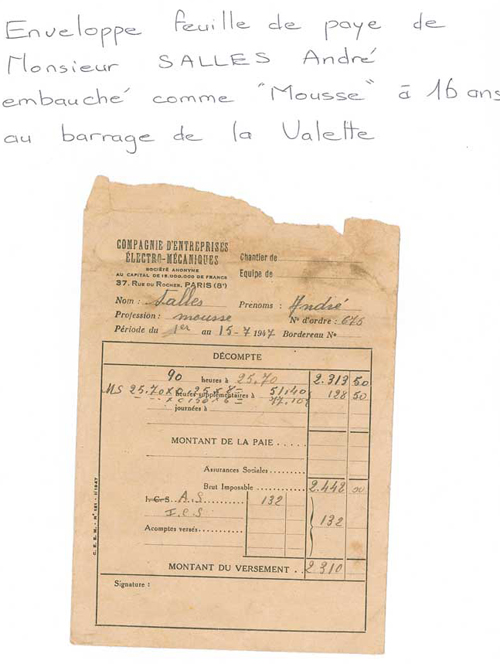 feuille de paie